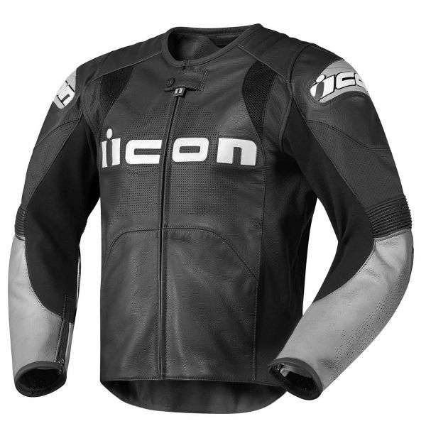 Cazadora moto ICON Overlord Prime Black
