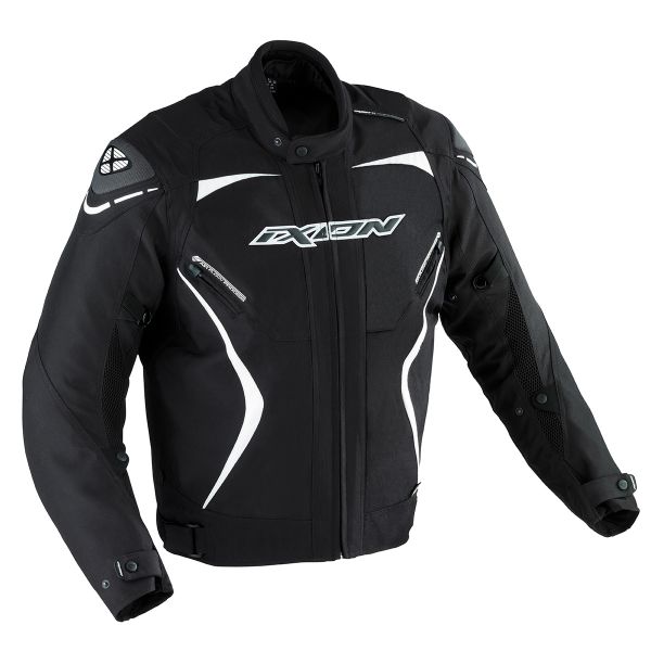Cazadora moto Ixon Oxygen HP Negro Blanco