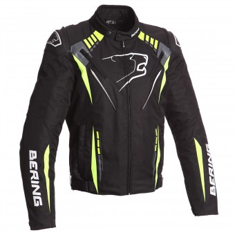 Cazadora moto Bering Primo-R Black Fluo