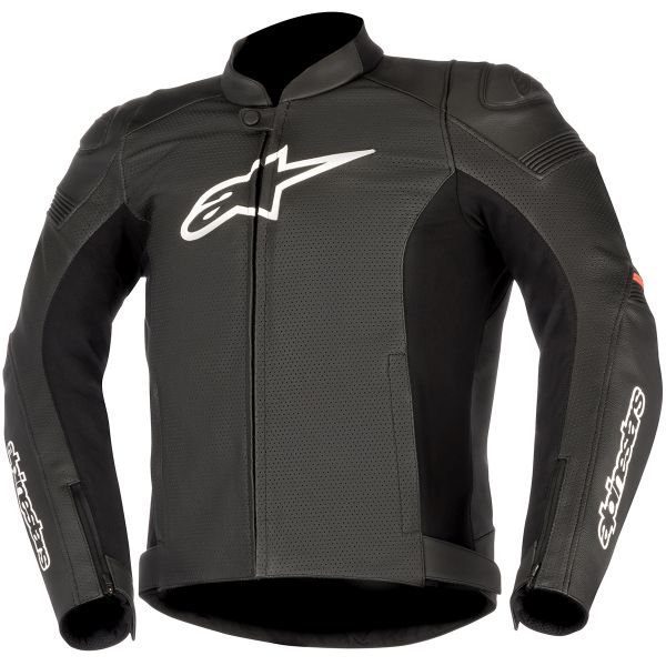 Cazadora moto Alpinestars SP-1 Leather Airflow Black Red
