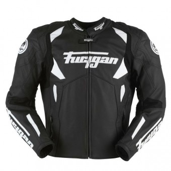 Cazadora moto Furygan Spyder Negro Blanco