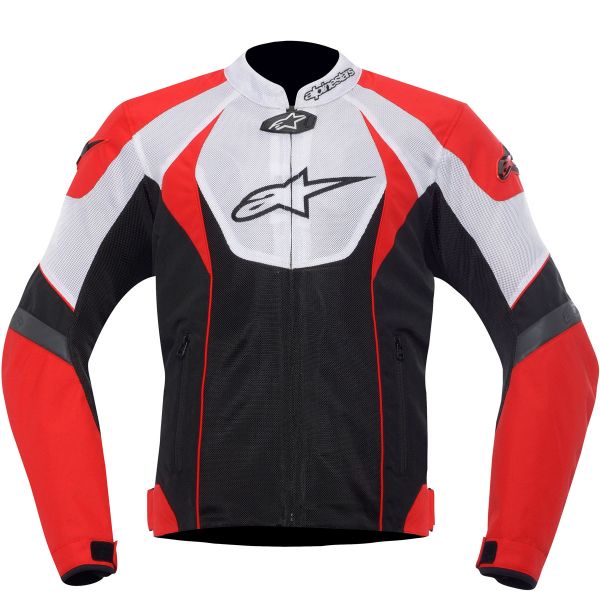 Cazadora moto Alpinestars T-GP R Air Rojo Negro Blanco