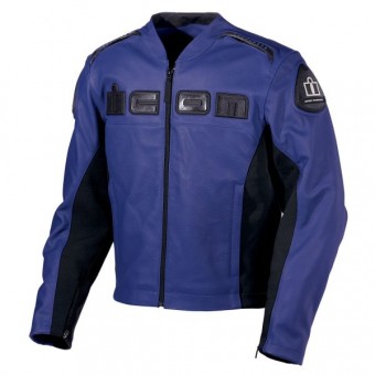 Cazadora moto ICON Accelerant Jacket Blue