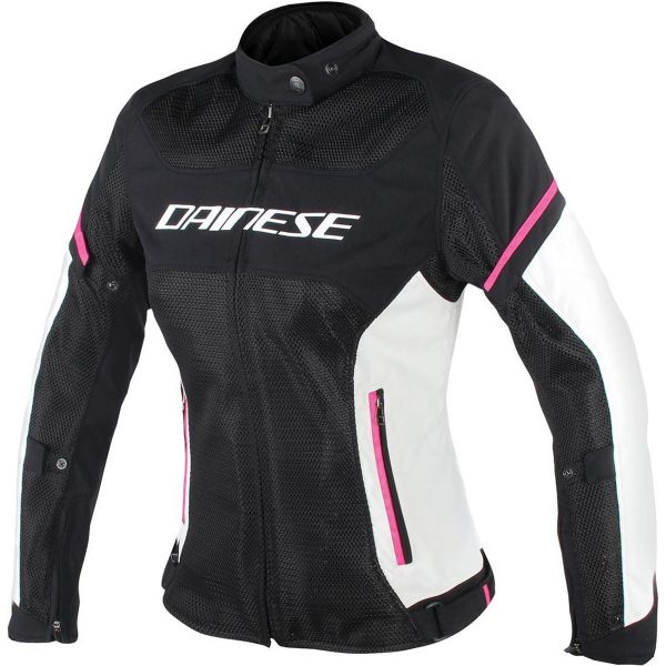 Cazadora moto Dainese Air Frame D1 Lady Black Grey Fuschia