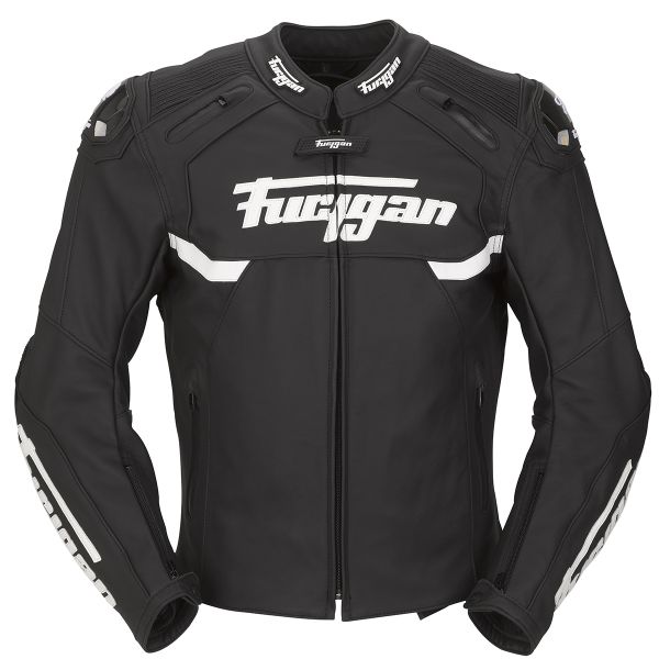 Cazadora moto Furygan Akira Negro Blanco