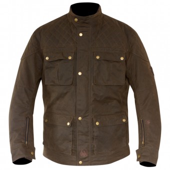 Cazadora moto Merlin Armitage Wax Olive