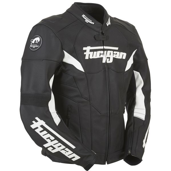 Cazadora moto Furygan Blade Black White Cazadora moto Furygan Blade Black White