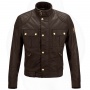 Cazadora moto Belstaff Brooklands Mahogany