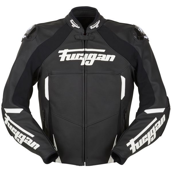 Cazadora moto Furygan Cobra Negro Blanco