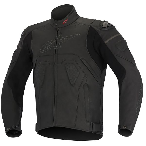Cazadora moto Alpinestars Core Leather Black