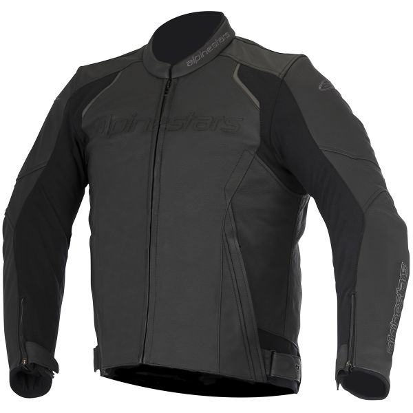 Cazadora moto Alpinestars Devon Leather Black
