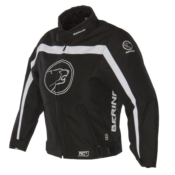Cazadora moto Bering Dink Kid Negro