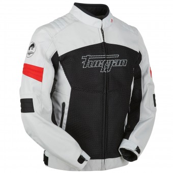 Furygan Discover Mesh Negro Beige Rojo