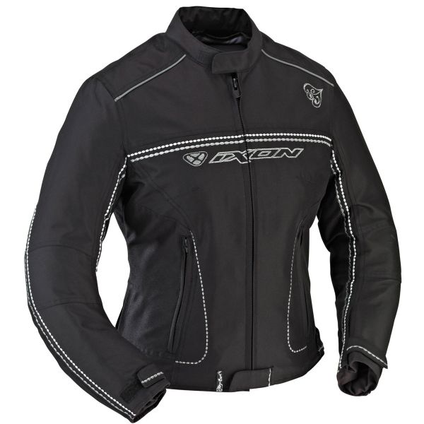 Cazadora moto Ixon Diva Sport Negro
