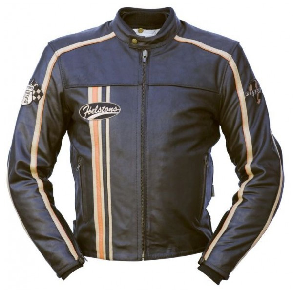 Cazadora moto Helstons Wild Marr�n