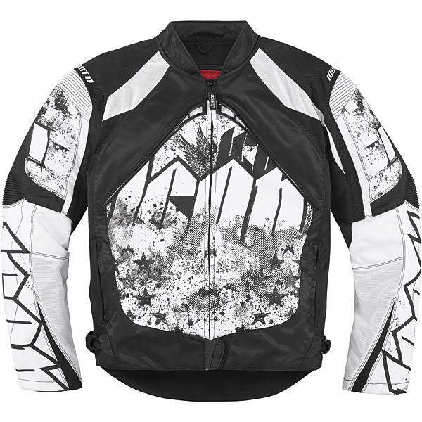 Cazadora moto ICON Contra Torrent Black