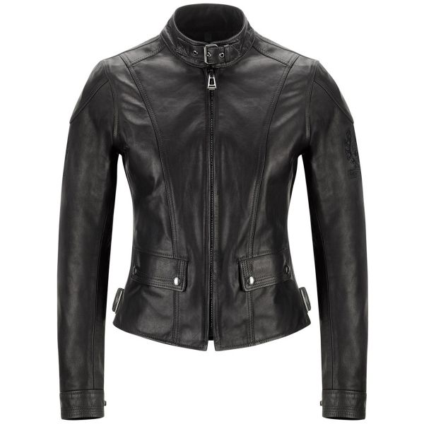 Cazadora moto Belstaff Fordwater Lady Black