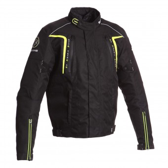 Cazadora moto Bering Frisk Black Fluo