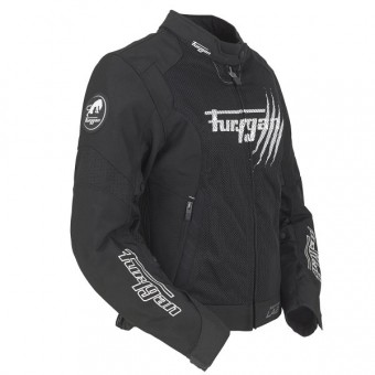 Furygan Genesis Claw Vented Lady Negro Blanco