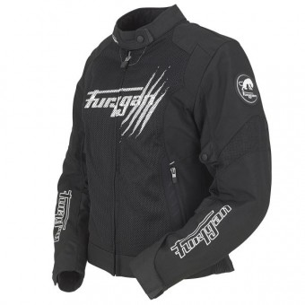 Furygan Genesis Claw Vented Lady Negro Blanco