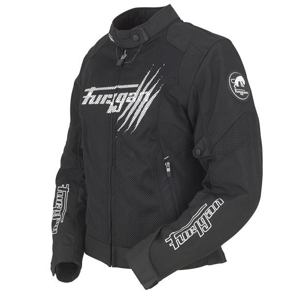 Furygan Genesis Claw Vented Lady Negro Blanco