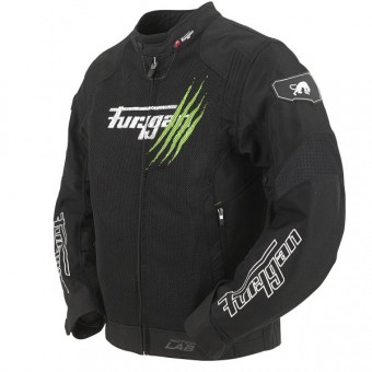Furygan Genesis Claw Vented Negro Blanco Verde