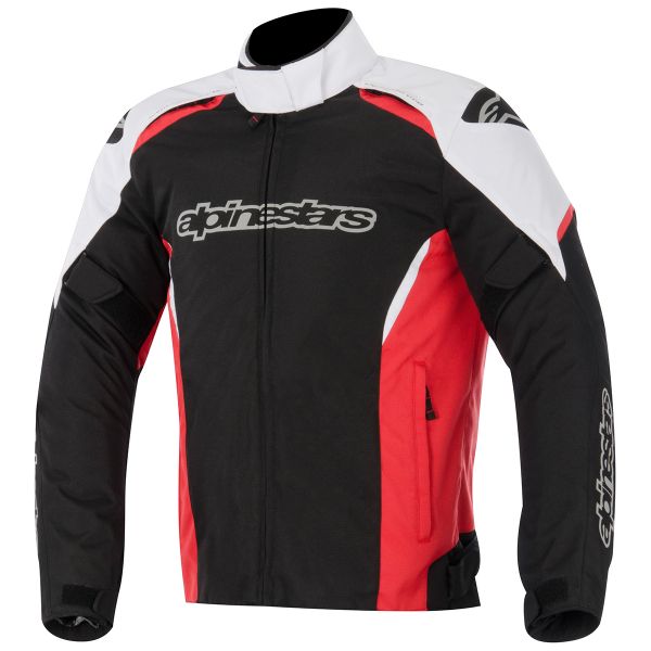 Cazadora moto Alpinestars Gunner Waterproof Black White Red