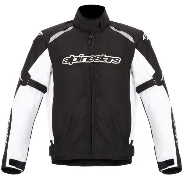 Cazadora moto Alpinestars Gunner Waterproof Negro Blanco