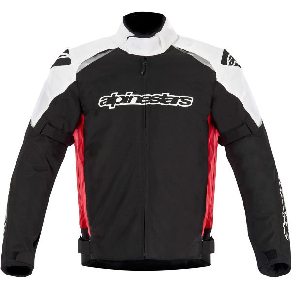 Cazadora moto Alpinestars Gunner Waterproof Negro Rojo Blanco