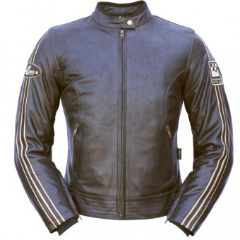 Cazadora moto Helstons Jessy Lady Marrón
