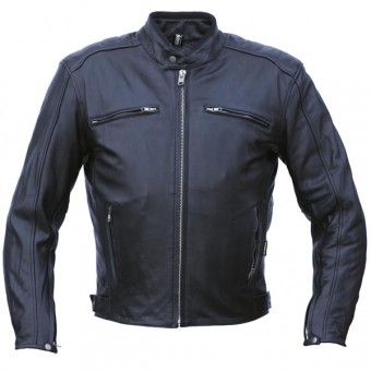 Cazadora moto Helstons William Negro
