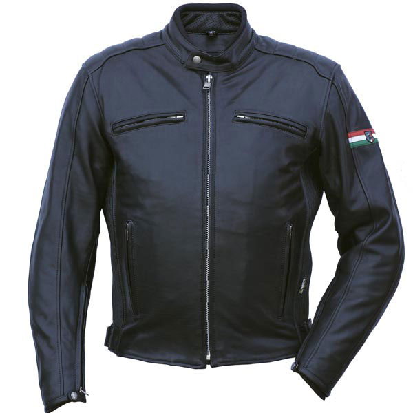 Cazadora moto Helstons Corse Italia Negro