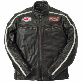 Cazadora moto Ride & Sons Heritage Racing Buffalo Black