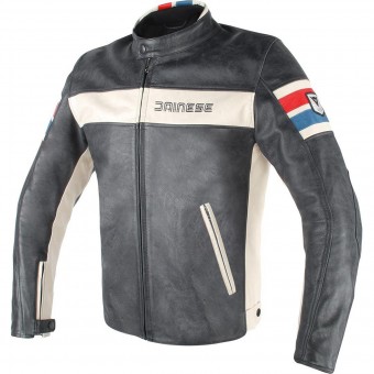 Cazadora moto Dainese HF D1 Black Ice Red Blue