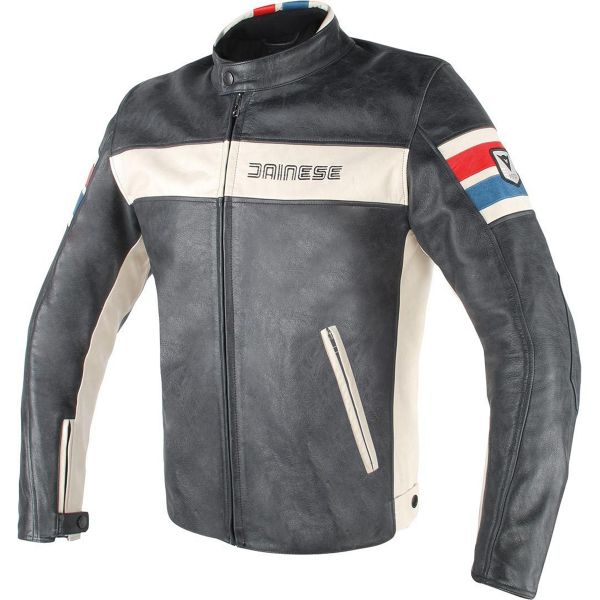 Cazadora moto Dainese HF D1 Black Ice Red Blue
