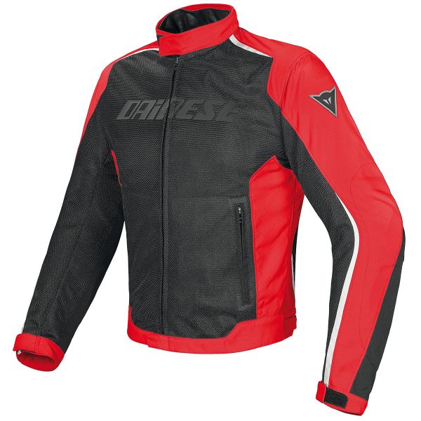Cazadora moto Dainese Hydra Flux D-Dry Black Red White