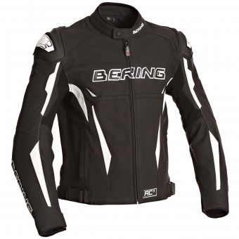 Cazadora moto Bering Kingston Evo-R Black White