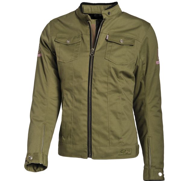 Cazadora moto Bering Lady Bikini Caqui