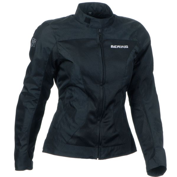 Cazadora moto Bering Lady Marta Negro