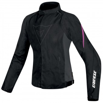 Cazadora moto Dainese Laguna Seca D1 Lady D-Dry Black Fuschia