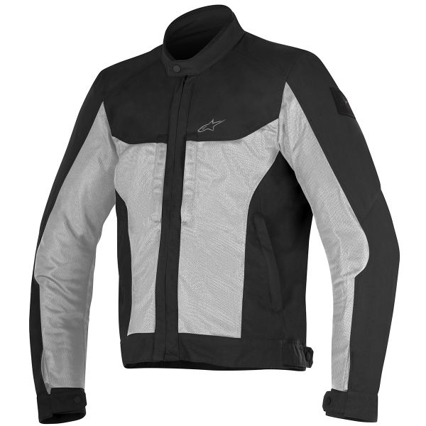 Cazadora moto Alpinestars Luc Air Negro Gris Claro