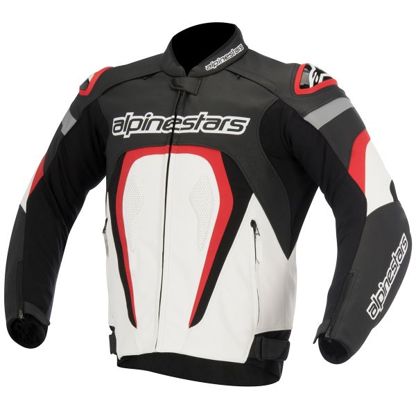 Cazadora moto Alpinestars Motegi Black White Red