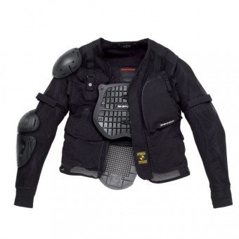 Cazadora moto Spidi Multitech Armor Negro