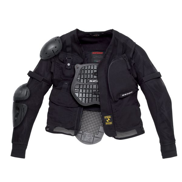 Cazadora moto Spidi Multitech Armor Negro
