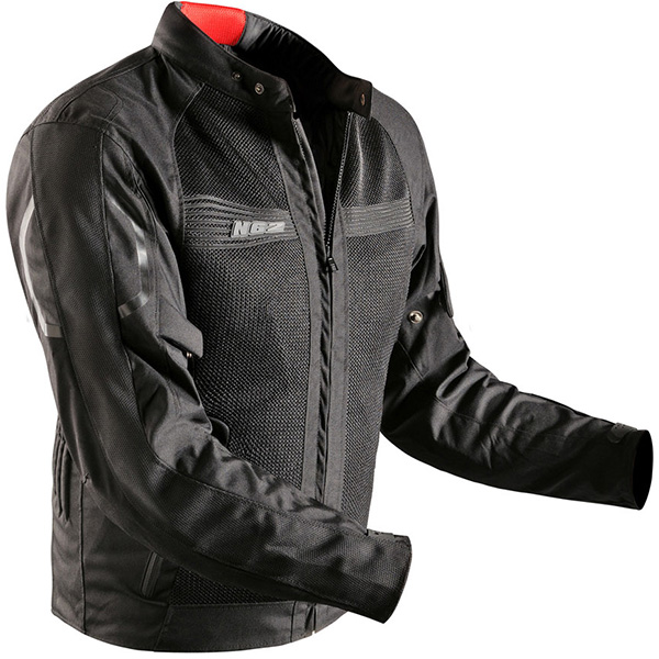 Cazadora moto Nitro N-62 Airflow Negro