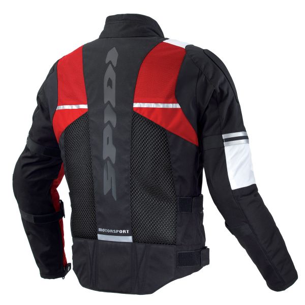 Spidi Netrace Negro Rojo