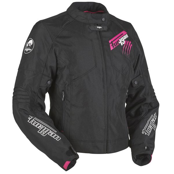 Cazadora moto Furygan Pantha Lady Black Pink