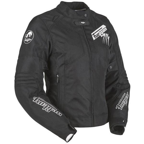 Cazadora moto Furygan Pantha Lady Black White
