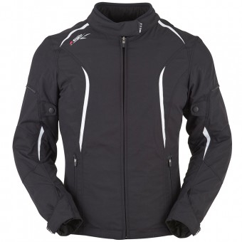 Cazadora moto Furygan Phoenix Negro Blanco