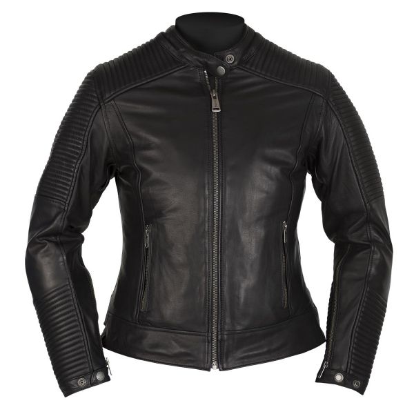 Cazadora moto Helstons Razzia Leather Rag Black Cazadora moto Helstons Razzia Leather Rag Black